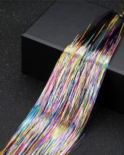 AE Sparkle Tinsel Hair Extensions 14 AE Sparkle Tinsel Hair Extensions -ravewonder shop 000000 c5990d94 4f30 495f 8e72 297166a91636