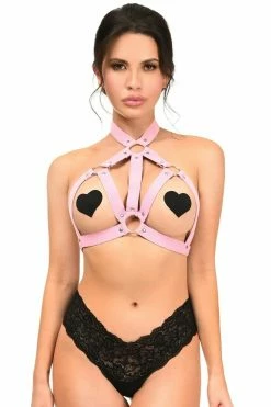 Daisy's Corsets Pretty In Pink Stretchy Harness Top 7 Daisy's Corsets Pretty In Pink Stretchy Harness Top -ravewonder shop 0 32586b53 200e 40da abac ada6b6bc06ad