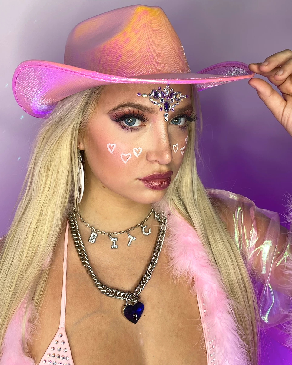 AE Gunslinger Iridescent Cowboy Hat 8 AE Gunslinger Iridescent Cowboy Hat - Image 6