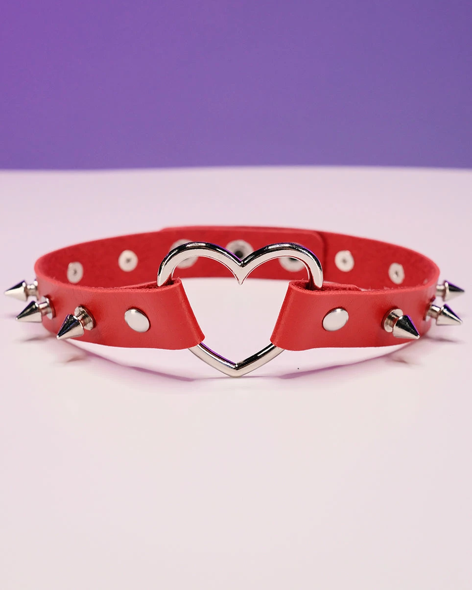 AE Heart Spike Choker 4 AE Heart Spike Choker - Image 4