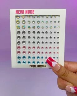 Neva Nude Pastel Gems 100 Individual Crystal Jewels