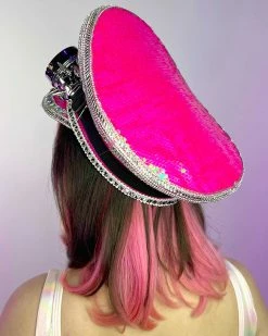 KBW Pink Sands Sequin Captain Hat 8 KBW Pink Sands Sequin Captain Hat -ravewonder shop 13 4085352b 9fec 48a8 9d3d 0a3596f93c3d