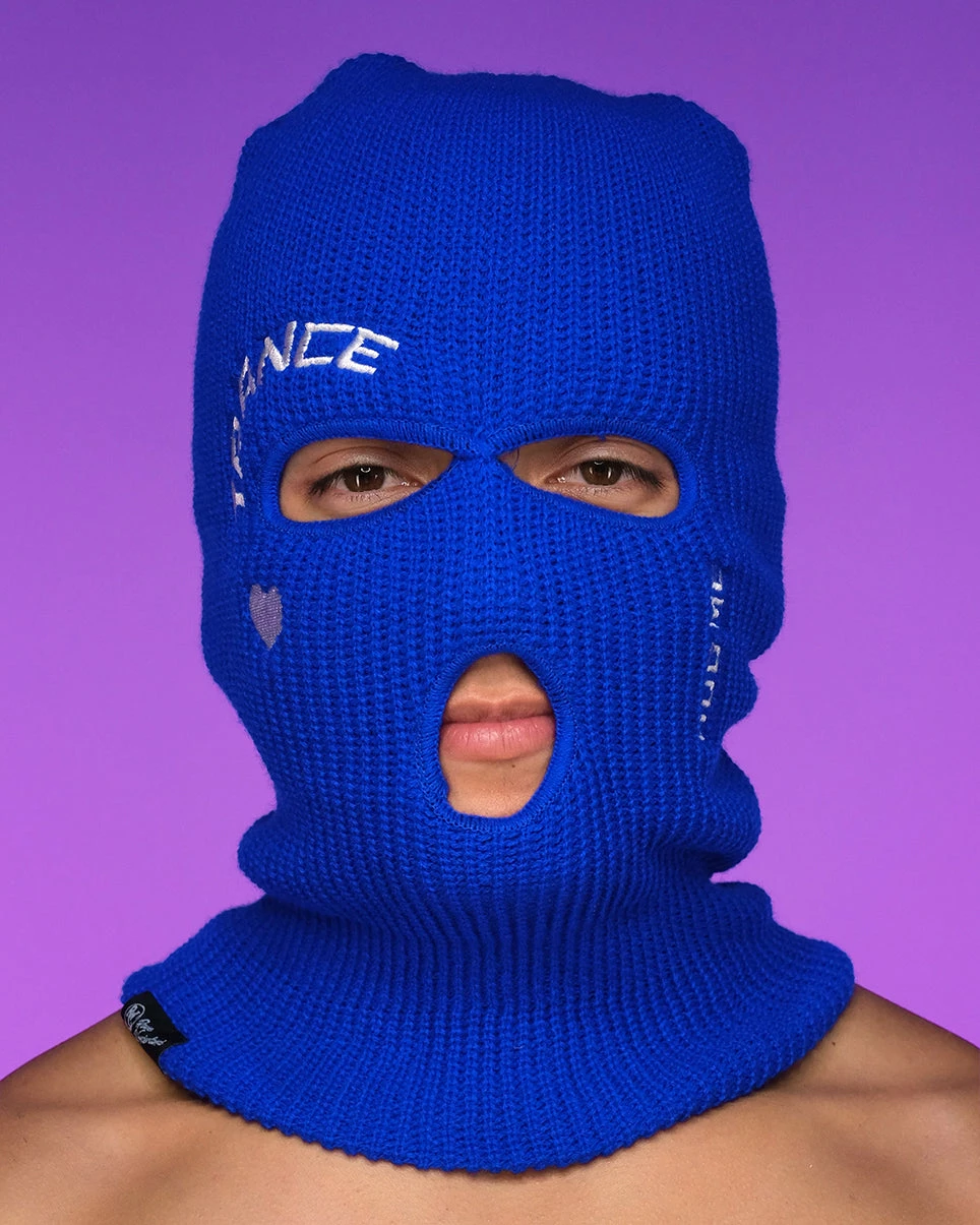 Jarmoo Trance Hug Me Blue Ski Mask 3 Jarmoo Trance Hug Me Blue Ski Mask