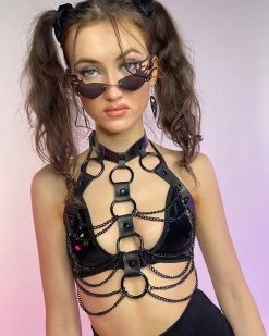 Daisy's Corsets Chained In Black Harness -ravewonder shop 14 aed93c2c 18a3 450e b4fc 2f302cffac41