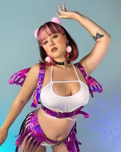 Daisy's Corsets Fuchsia Feelz Harness Wings -ravewonder shop 14 b8b1c537 845b 4df4 a59f 682bb3779a23