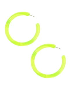 AE Neon Retro Circle Hoops Acrylic Earrings -ravewonder shop 16 8de2fa99 0dc5 4f06 92ff daaad9d7999f