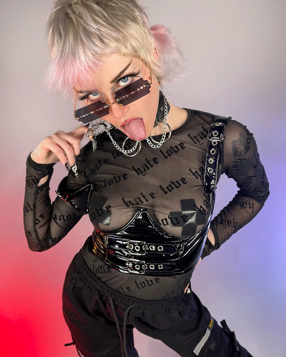 AE Midnight Ride Underboob Corset 2 AE Midnight Ride Underboob Corset - Image 2