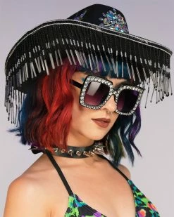 KBW Night Rider Fringe Cowboy Hat -ravewonder shop 17 30610870 d436 4d00 bfdd 5ba8b4cc0011