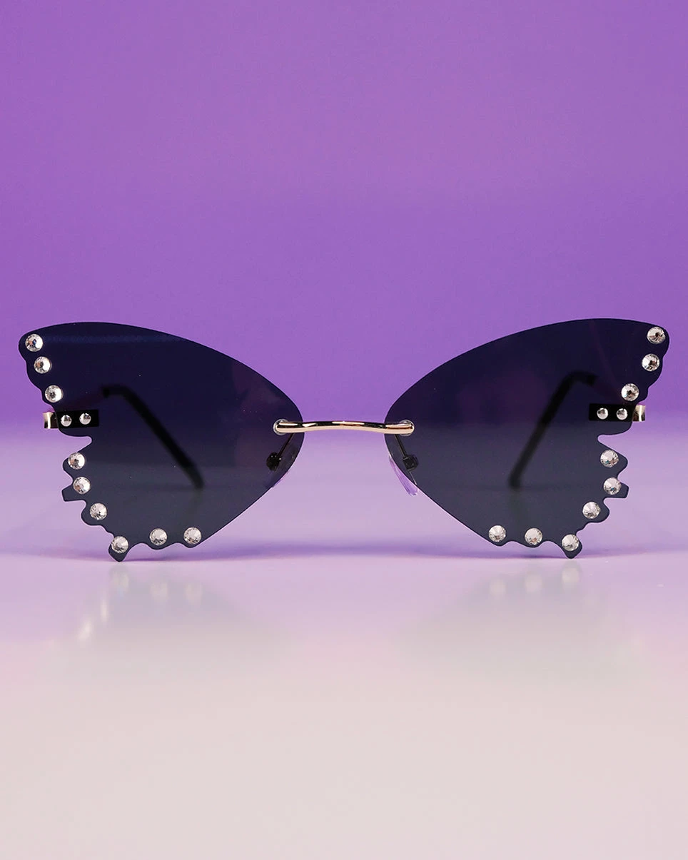 AE Diamond Butterflies Color Sunglasses 1 AE Diamond Butterflies Color Sunglasses
