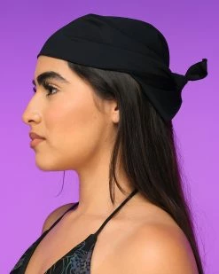 Shark Plain Black Triangle Bandanna Mask -ravewonder shop 18 68e880ba 039d 46ed 966d 7d9b33e7b7e9