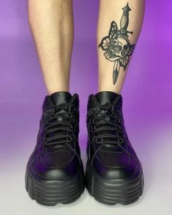 Berness Shoes Black Elevated Platform Sneakers 12 Berness Shoes Black Elevated Platform Sneakers -ravewonder shop 19 15a97754 4edc 498e b0f0 d87f20736f51