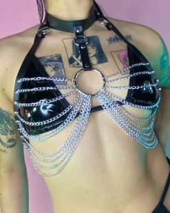 AE F U Pay Me O-Ring Leather Harness -ravewonder shop 1 19c64174 5d59 4fe9 acc3 7d7ebd86c0ce