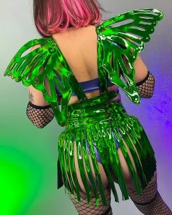 Daisy's Corsets Green Envy Fairy Wings -ravewonder shop 1 21761fa2 5ee0 47b9 b041 ab850ecd8b77