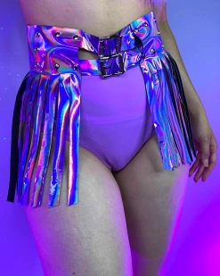 Daisy's Corsets Lavender Dreamz Fringe Skirt -ravewonder shop 1 46620b18 ba10 4175 8cec 1340547659f3