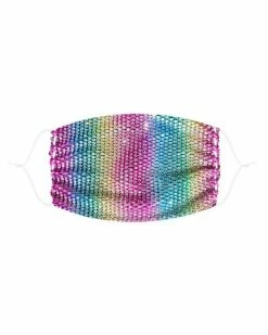 Neva Nude Over The Rainbow Mesh Jewel Face Mask