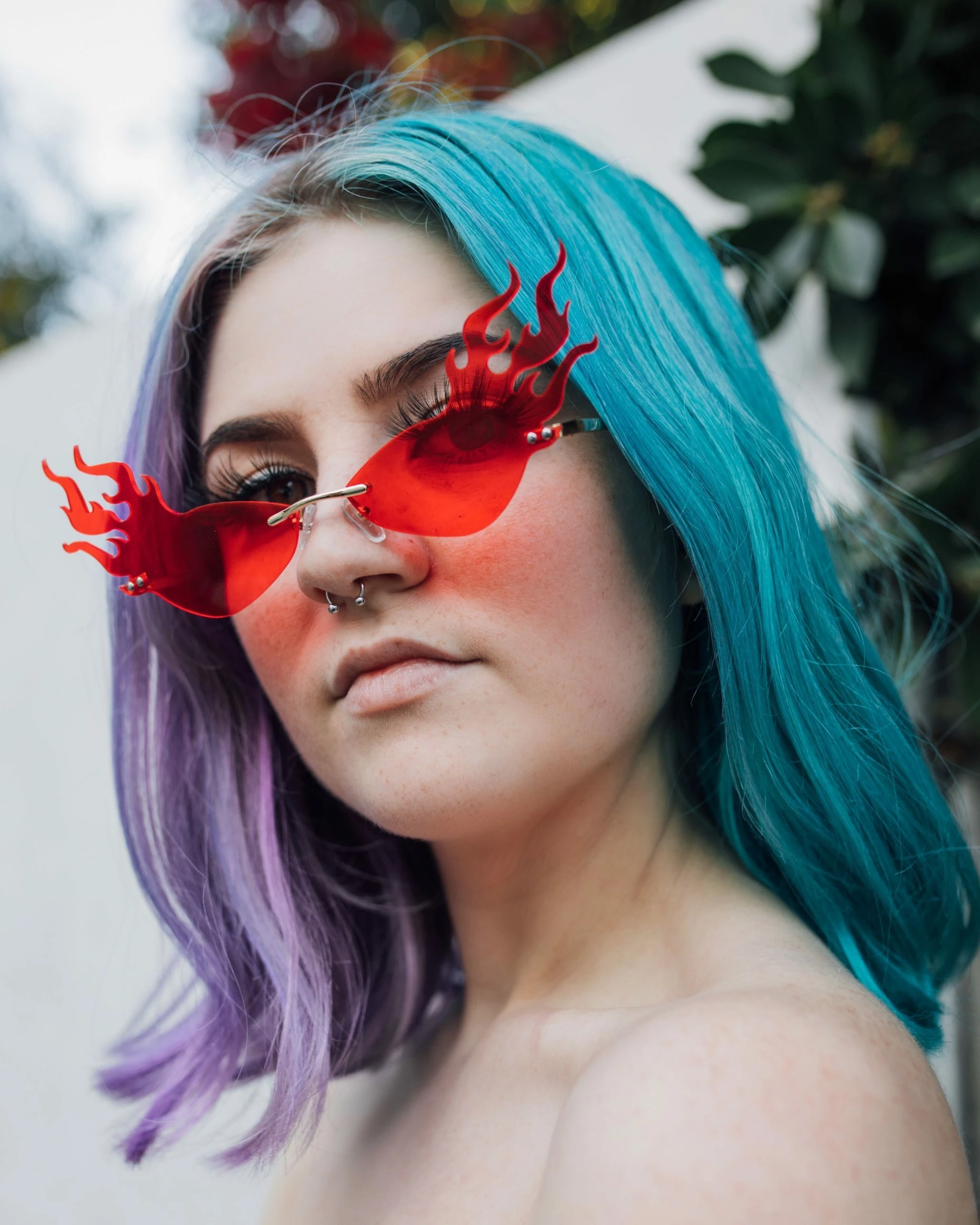 AE If Looks Could Burn Fire Glasses 2 AE If Looks Could Burn Fire Glasses - Image 2