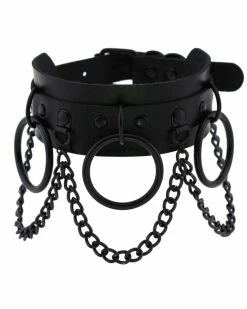 AE Chain Jane Faux Leather Choker 9 AE Chain Jane Faux Leather Choker -ravewonder shop 1 fd820983 322c 4328 87b2 46d382b661f5