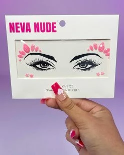 Neva Nude Baby Pink Pixie Crystal Face Jewel