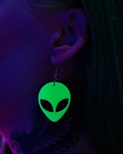 AE Abducted Alien Earrings