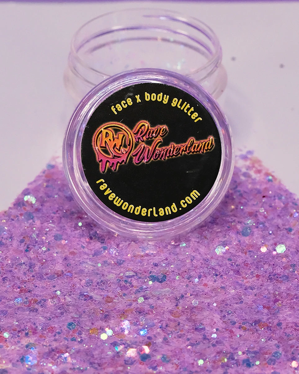 Xucai Lavender Fantasy Holographic Glitter 1 Xucai Lavender Fantasy Holographic Glitter