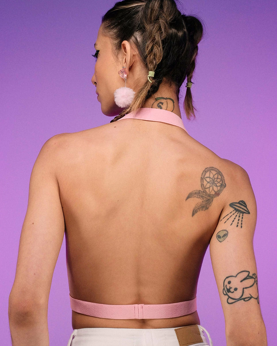 Daisy's Corsets Pink Ecstasy Stretchy Harness Top 2 Daisy's Corsets Pink Ecstasy Stretchy Harness Top - Image 2