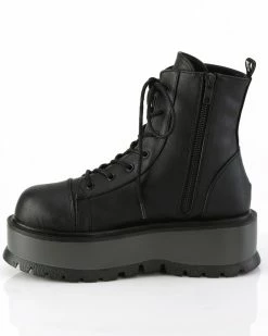 Pleasers Demonia Slacker Black Combat Ankle Boots -ravewonder shop 2 0b3cb414 eab0 442f 8c57 71f6d0b7c92d