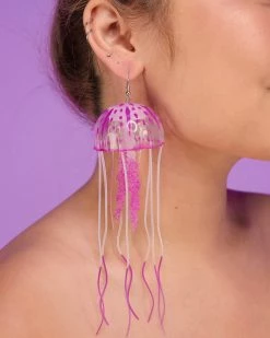 AE Neon Jellyfish Earrings -ravewonder shop 2 822dc536 ba31 4012 b83a 6bb9ca2bb981