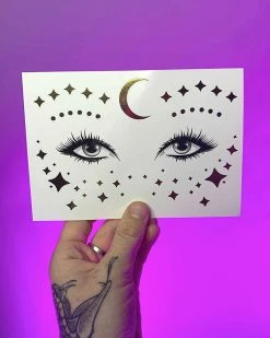 AE Under The Moonlit Stars Gold Freckle Temporary Tattoo