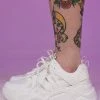 Berness Shoes White Briella Chunky Sneakers