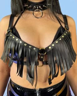 Daisy's Corsets Desert Drip Fringe Bra Harness -ravewonder shop 30 ee6e9da4 20a2 44a0 88a1 3c8f16cc974e