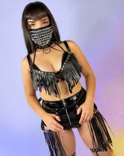 Daisy's Corsets Desert Drip Fringe Bra Harness