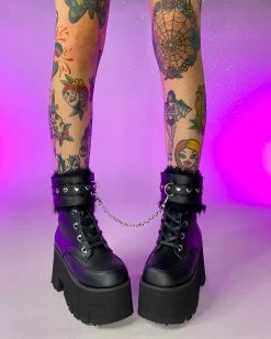 Pleasers Demonia Ashes Black Fuzzy Cuff Boots 19 Pleasers Demonia Ashes Black Fuzzy Cuff Boots -ravewonder shop 3 4c5001e3 2c81 4caa 945f a14a48e3cca1