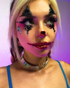 Leg Avenue Tears Of A Clown Face Jewels 6 Leg Avenue Tears Of A Clown Face Jewels -ravewonder shop 48