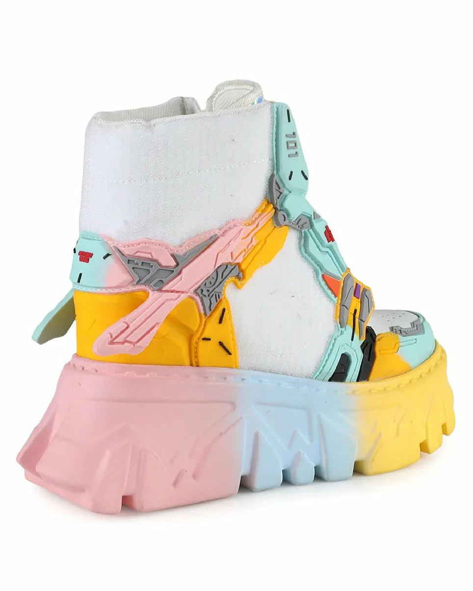 Anthony Wang Robo Kid Platform Wedge Sneakers 13 Anthony Wang Robo Kid Platform Wedge Sneakers - Image 11
