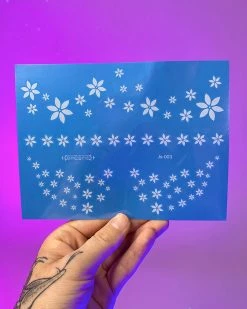 AE Flower Child Freckles White Temporary Tattoo