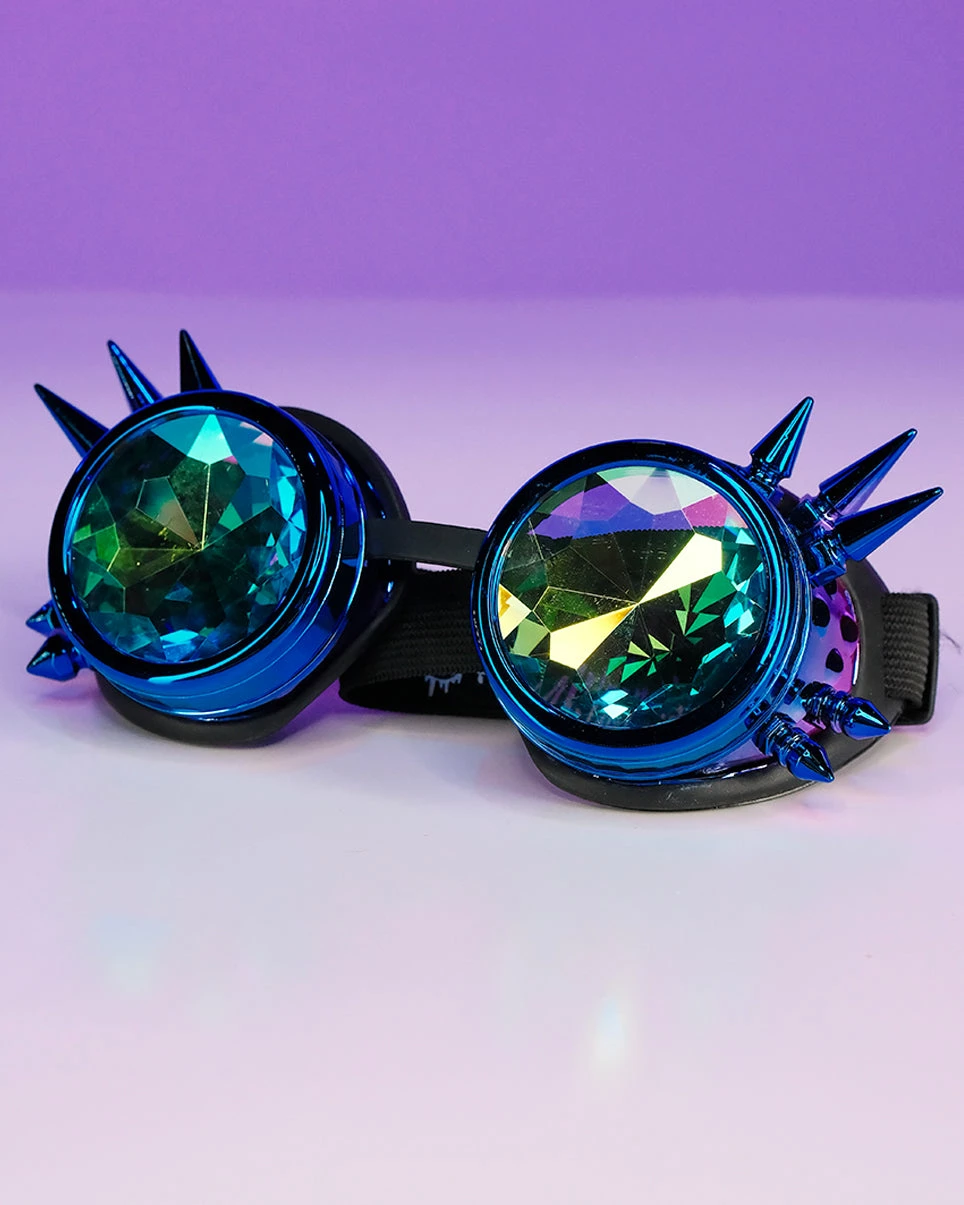AE Spiky Kaleidoscope Steampunk Goggles 6 AE Spiky Kaleidoscope Steampunk Goggles - Image 4