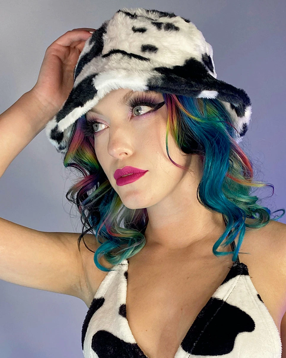 AE Milk And Honey Furry Bucket Hat 9 AE Milk And Honey Furry Bucket Hat - Image 7