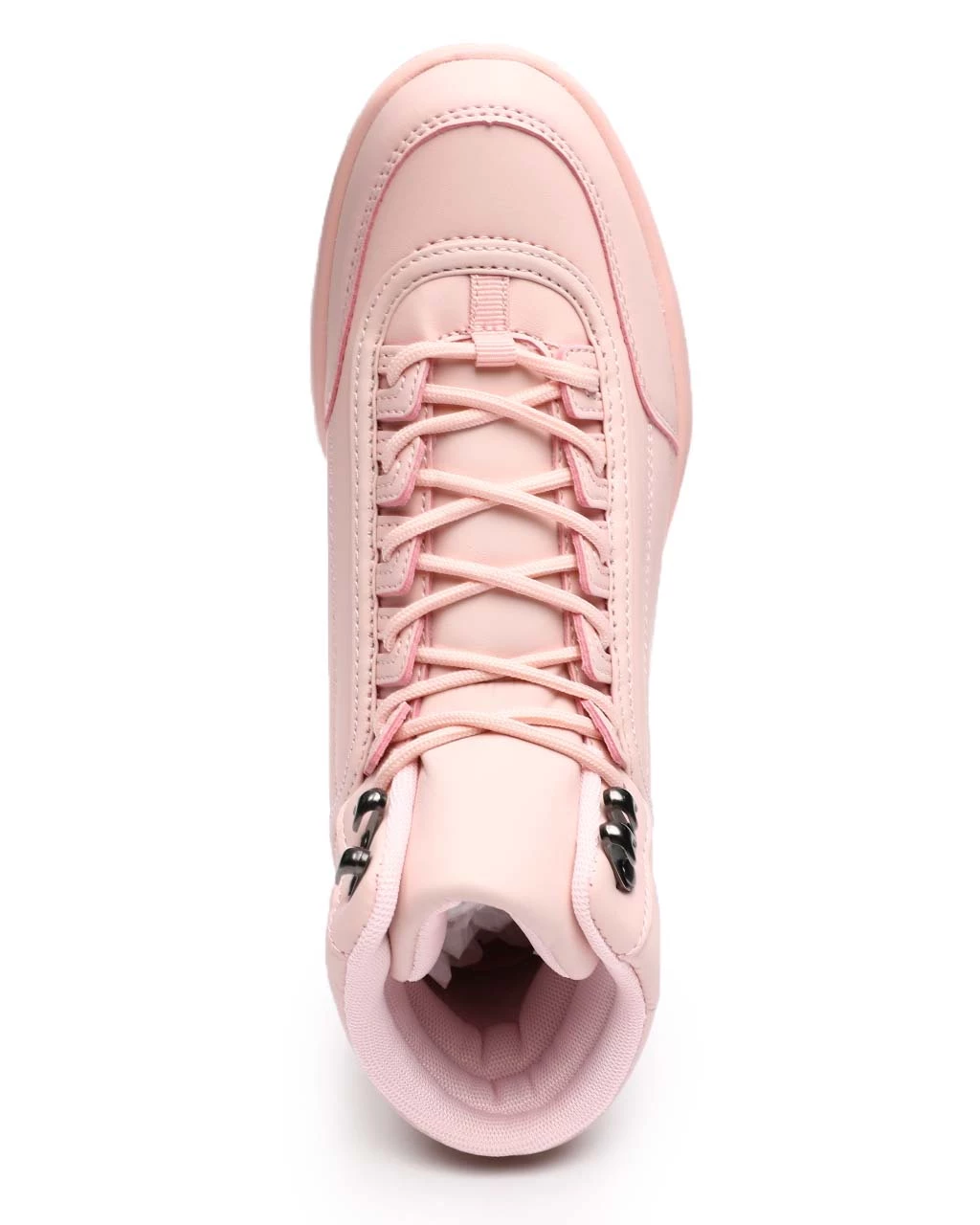 Berness Shoes Baby Pink High Livin' Hi Top Sneakers 8 Berness Shoes Baby Pink High Livin' Hi Top Sneakers - Image 6