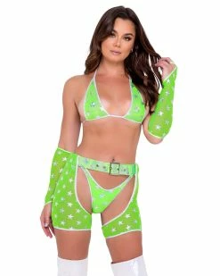 Roma Cosmic Stardust Gloves (Pair) -ravewonder shop 6080 6081 6083 6163 NG