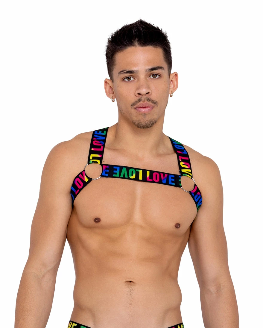 Roma Rainbow Love Harness 3 Roma Rainbow Love Harness