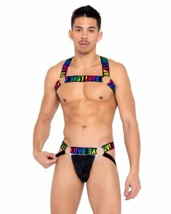 Roma Rainbow Love Chain Harness -ravewonder shop 6157 6159