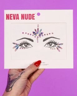 Neva Nude Star Craft Crystal Face Jewel