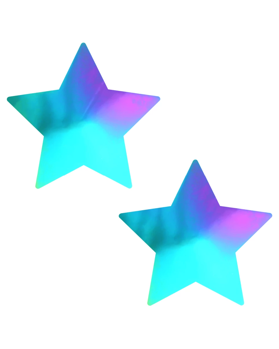 Neva Nude Chroma Star Reusable Metal Silicone Pasties 2 Neva Nude Chroma Star Reusable Metal Silicone Pasties - Image 2