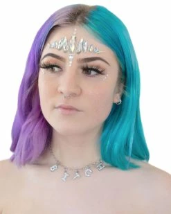 AE B-I-T-C-H Rhinestone Necklace 11 AE B-I-T-C-H Rhinestone Necklace -ravewonder shop Blank9641205 4