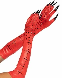 Leg Avenue Rhinestone Devil Claw Gloves -ravewonder shop Blank964x1205 2020 10 08T130623.195