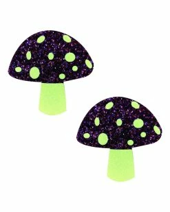 Neva Nude Alice Down The Rabbit Hole Yellow With Purple Glitter UV Blacklight Shroom Pasties 5 Neva Nude Alice Down The Rabbit Hole Yellow With Purple Glitter UV Blacklight Shroom Pasties -ravewonder shop Blank964x1205 2020 12 28T113729.282
