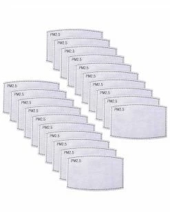 Rave Wonderland Replacement Mask Filters: Set Of 20