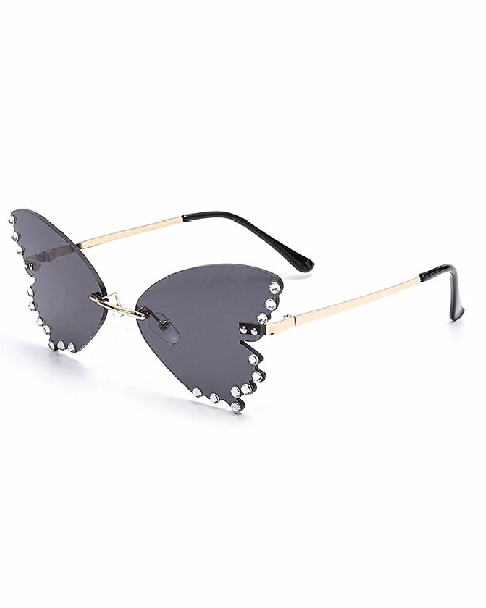AE Diamond Butterflies Color Sunglasses 7 AE Diamond Butterflies Color Sunglasses - Image 7