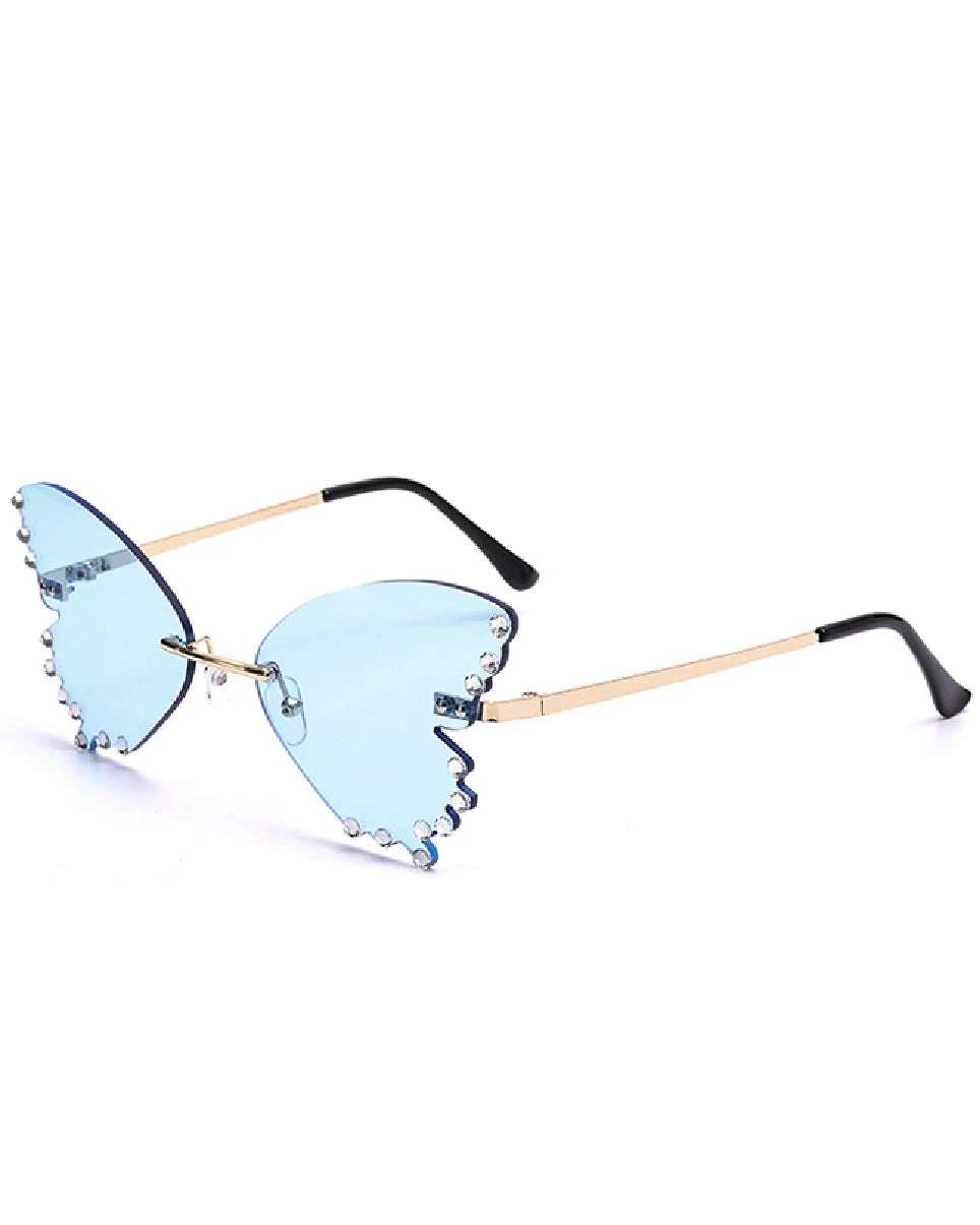 AE Diamond Butterflies Color Sunglasses 9 AE Diamond Butterflies Color Sunglasses - Image 9