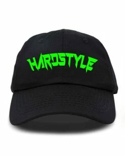 Jarmoo Hardstyle Railrider Green Blacklight Dad Hat 11 Jarmoo Hardstyle Railrider Green Blacklight Dad Hat -ravewonder shop Blank964x1205 22